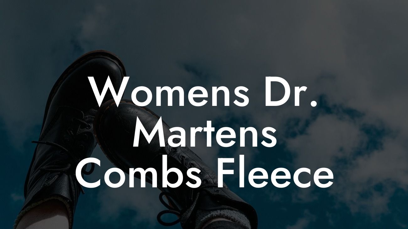 Womens Dr. Martens Combs Fleece