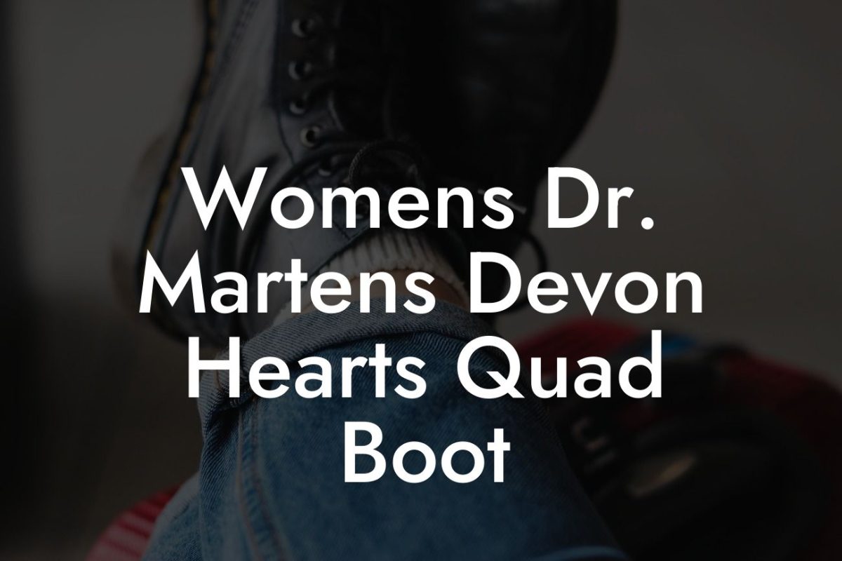 Womens Dr. Martens Devon Hearts Quad Boot