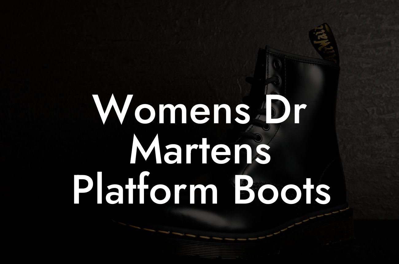 Womens Dr Martens Platform Boots