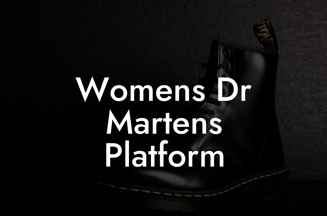 Womens Dr Martens Platform