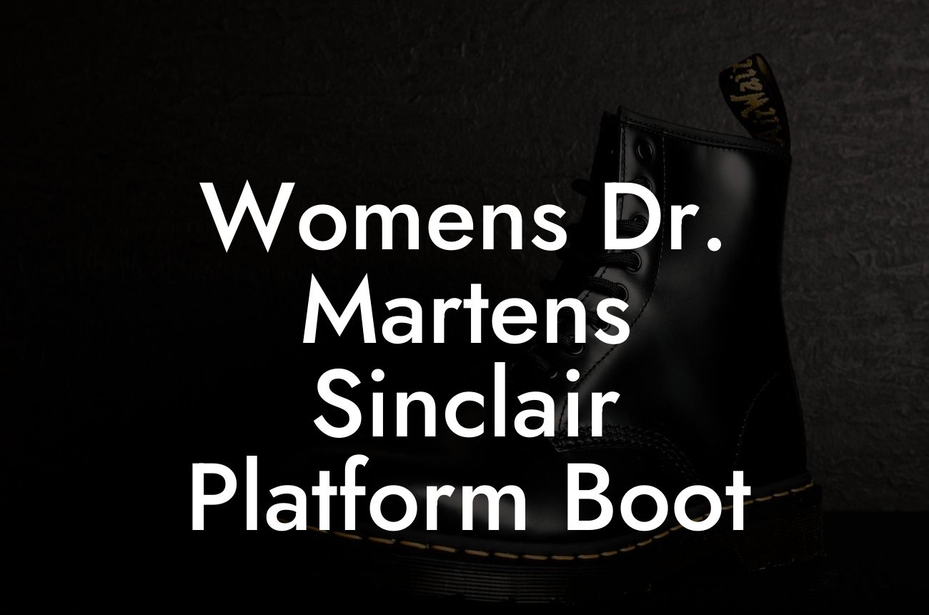 Womens Dr. Martens Sinclair Platform Boot