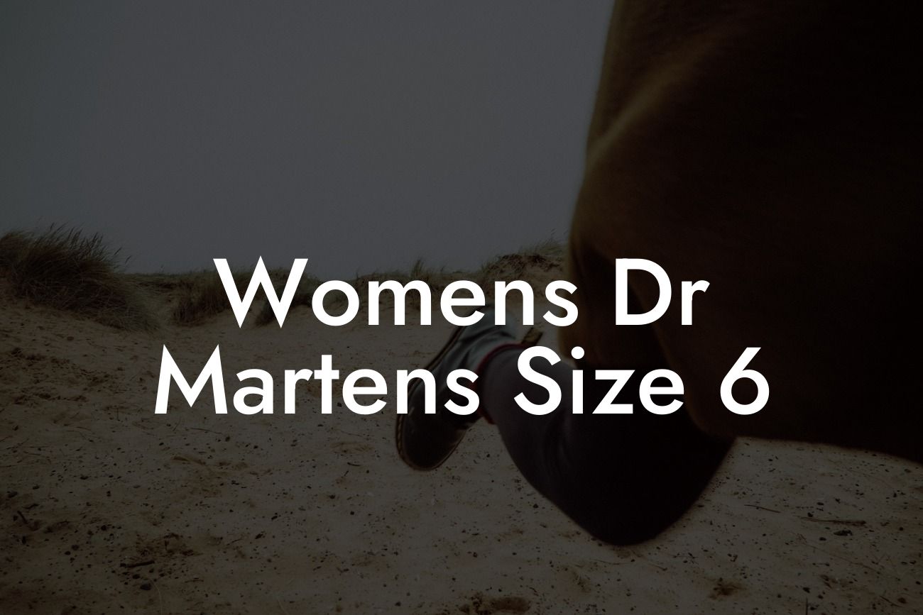 Womens Dr Martens Size 6