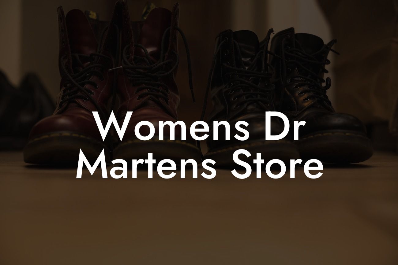 Womens Dr Martens Store