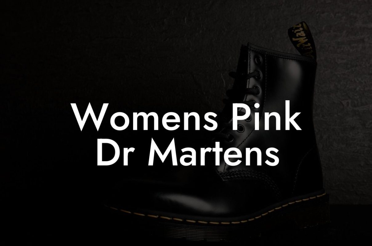 Womens Pink Dr Martens