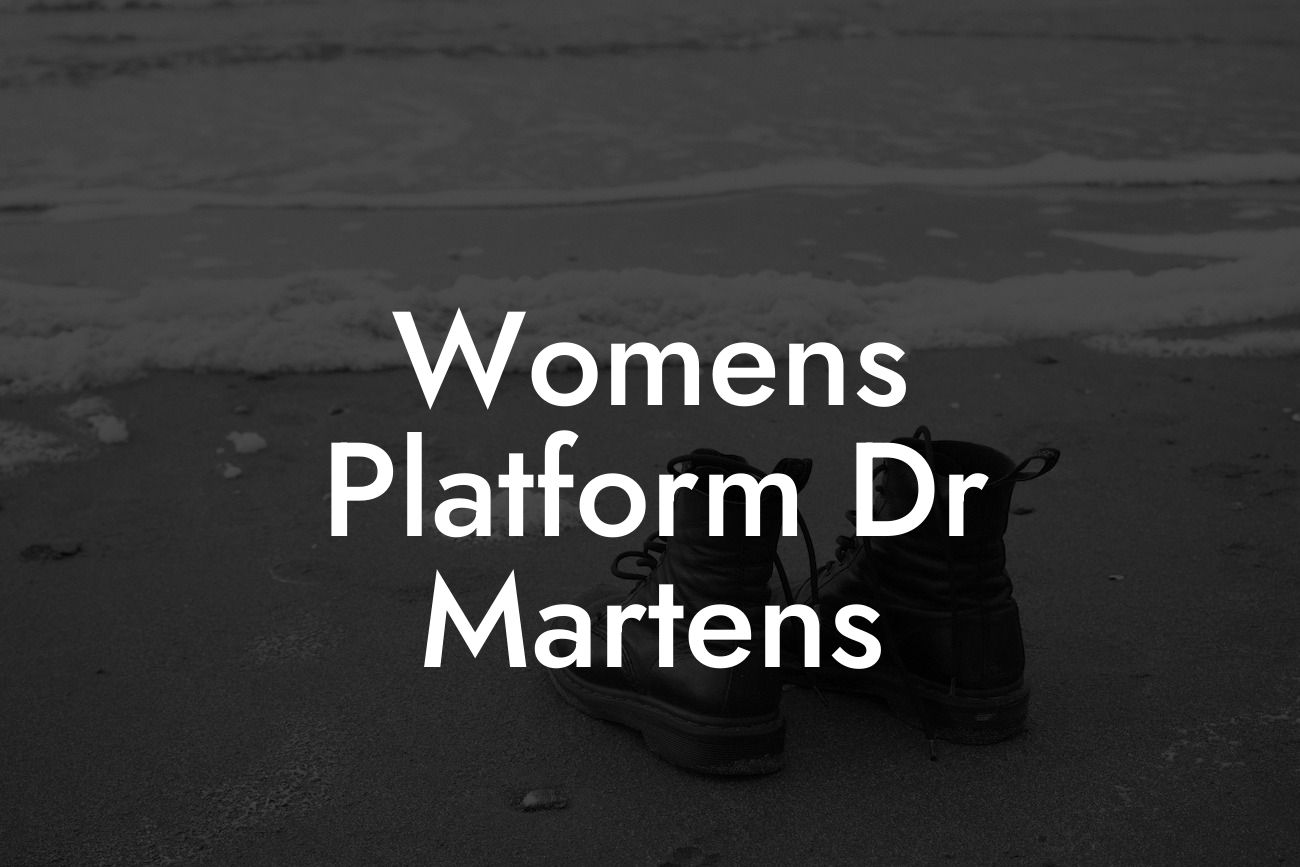 Womens Platform Dr Martens