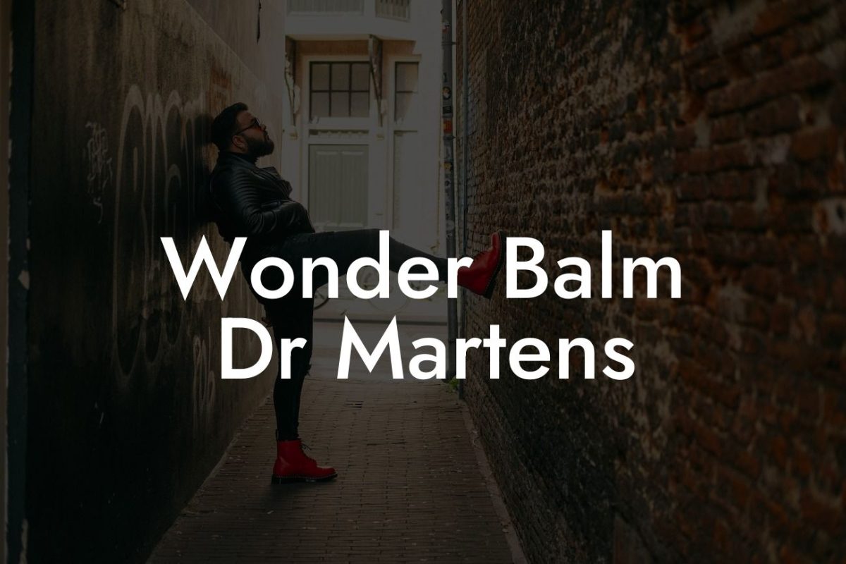 Wonder Balm Dr Martens