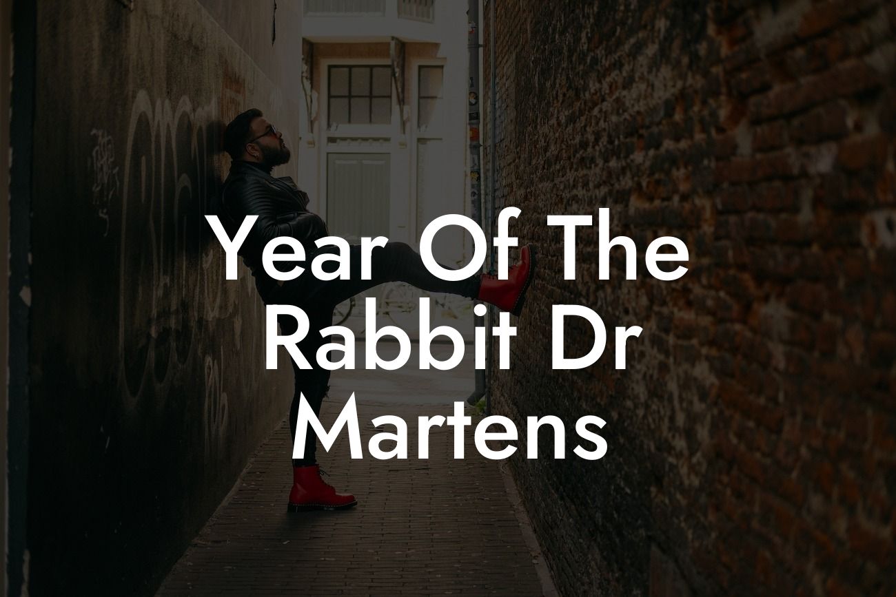 Year Of The Rabbit Dr Martens