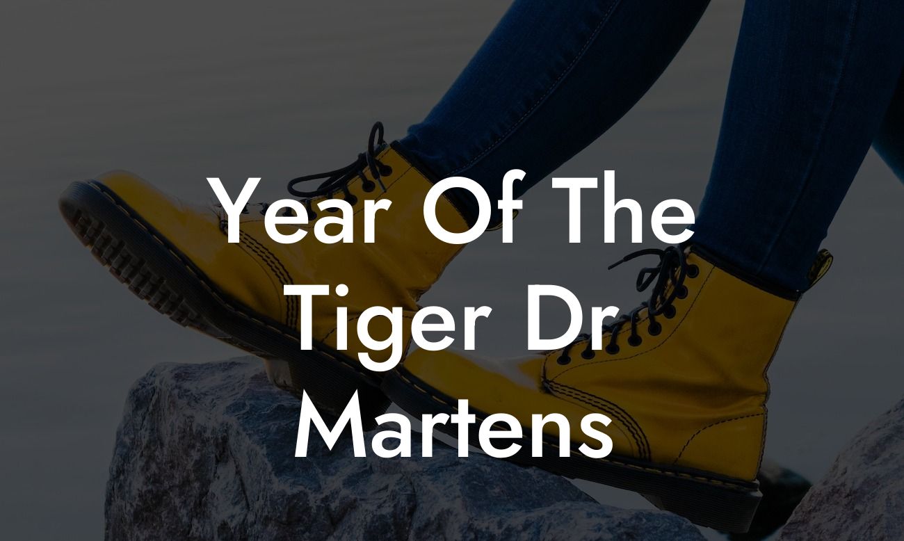 Year Of The Tiger Dr Martens