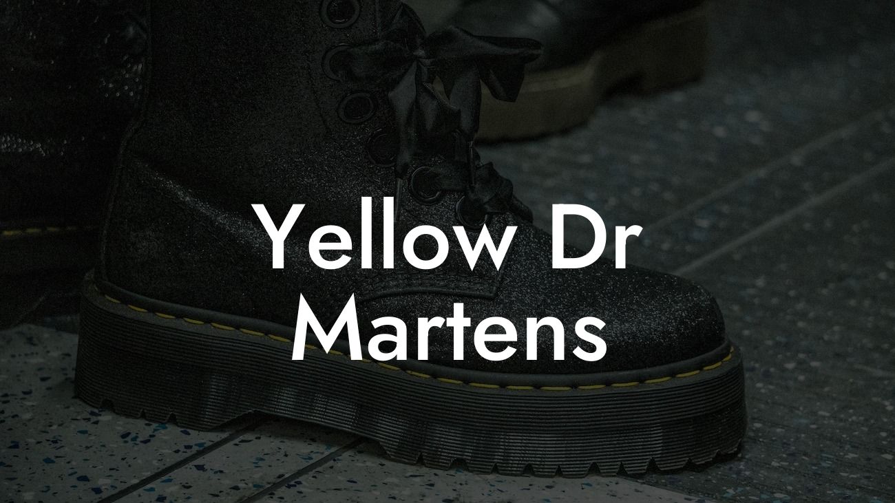 Yellow Dr Martens