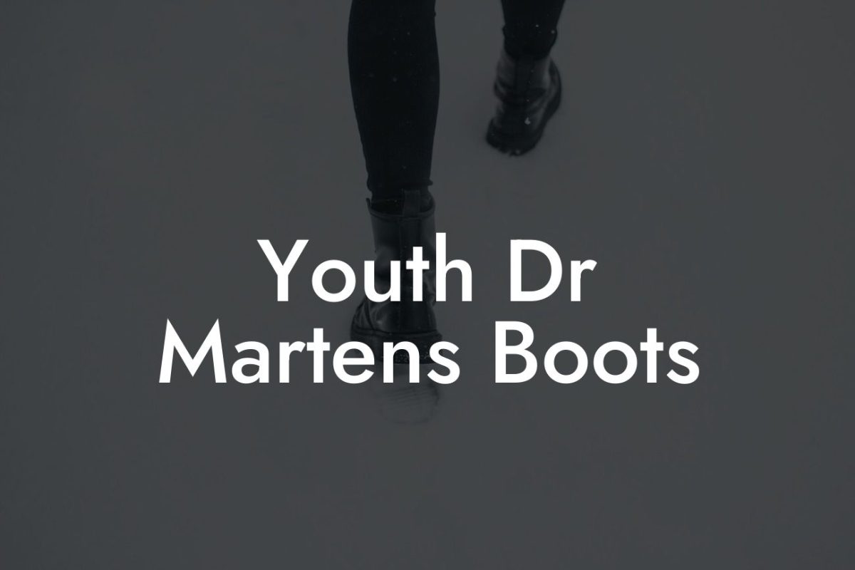 Youth Dr Martens Boots